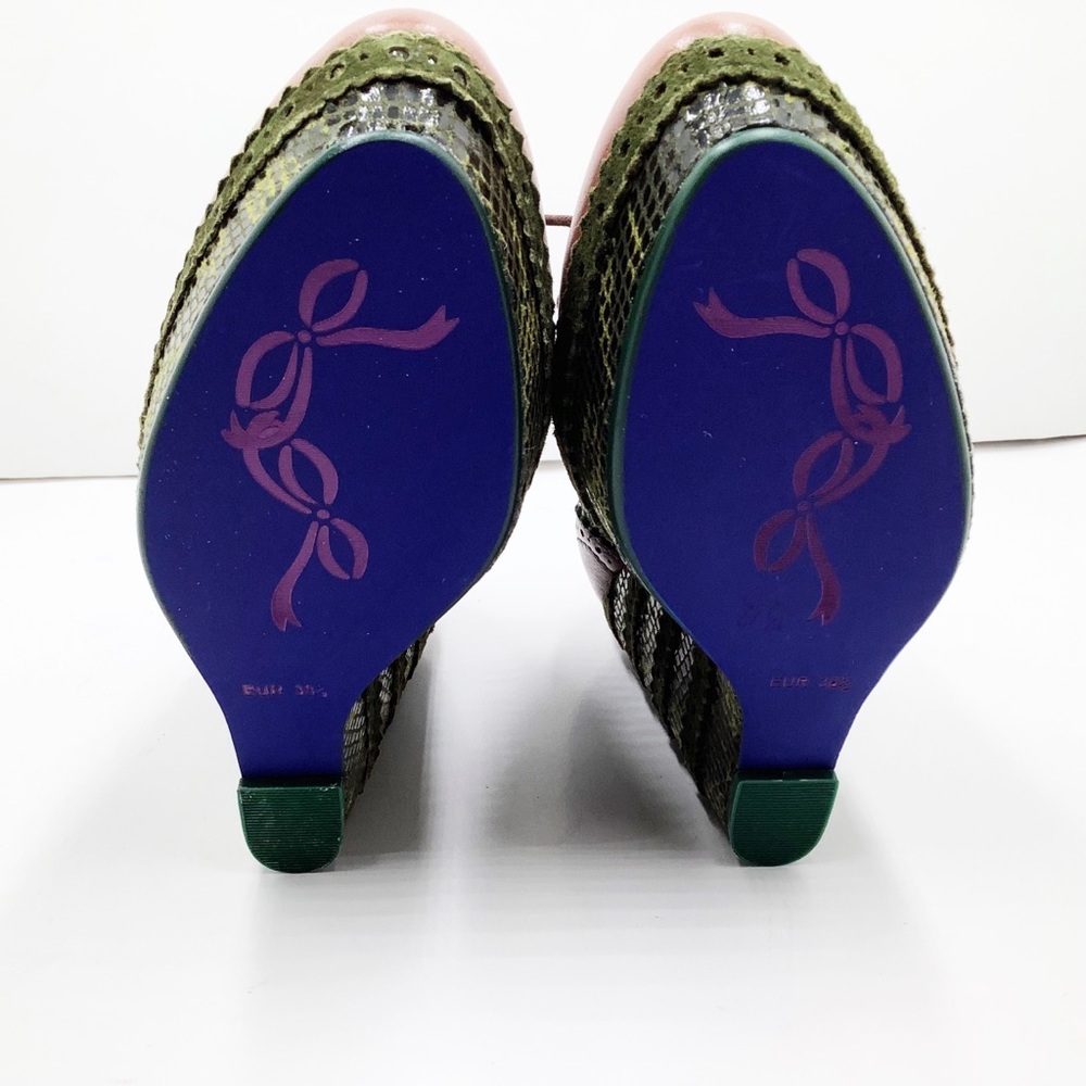 🆕{Poetic Licence} Wild Safari Oxford Wedge - Picture 13 of 16